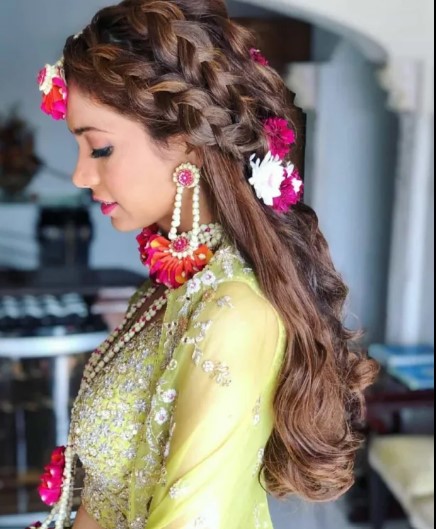 best bridal hairstyles for weddings | best hairstyles for indian wedding